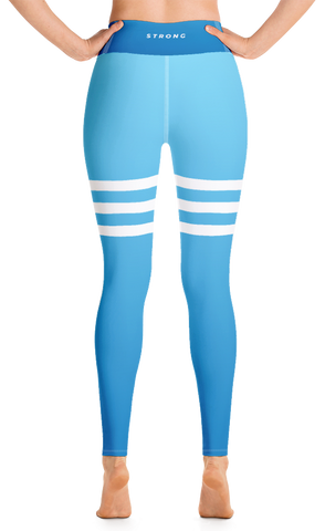 Legging Strong <br/> Bandes bleu